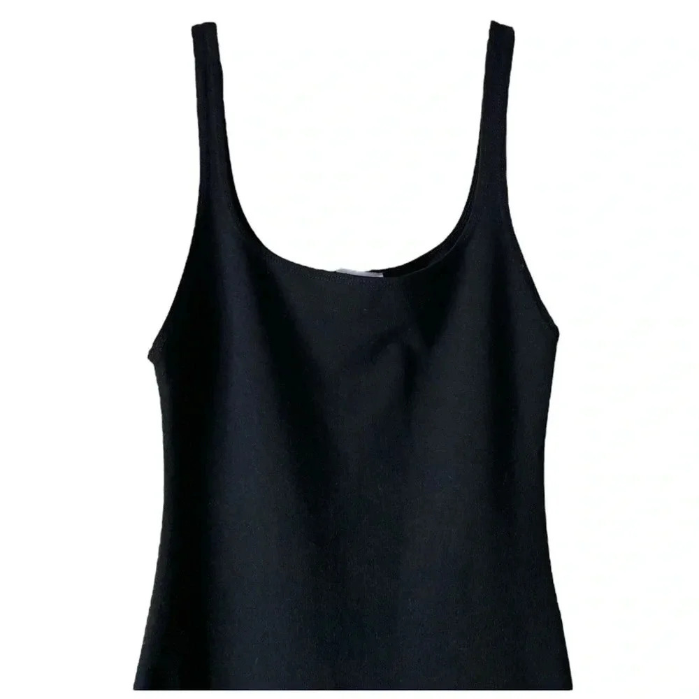 ZARA | BLACK STRETCH BODYCON  DRESS SIZE S - Picture 7 of 9